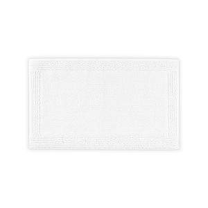 Vynxaria 100% Cotton Tufted Bath Rug - 17x24", 3000 GSM, Reversible & Machine Washable - 1 of 4