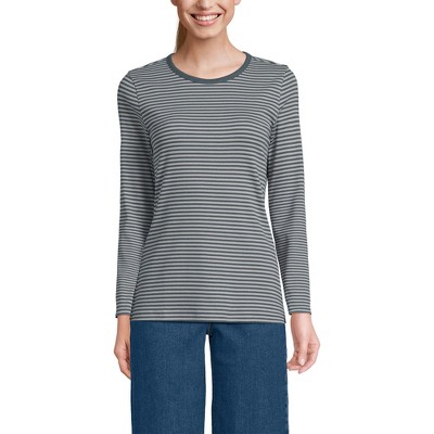 Lands' End Women's Cotton Rib T-shirt