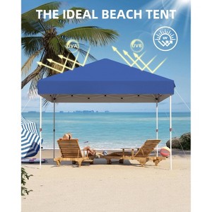Pop Up Canopy Tent Outdoor Canopy with No Removable Sidewall One-Person Set Up Heavy Duty Commercial Instant Tent Shelter - 1 of 4