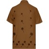 LA LEELA Men's Hawaiian Shirt Fashion Button Down Short Sleeves Holidays Aloha Party Casual Tops Summer Beaches Shirts for Mens - 2 of 4