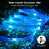 Itopfox 33FT Color Changing Rope Lights with Remote, Waterproof LED String Lights for Outdoor Christmas Decor, Indoor Bedroom, 16 Vibrant Colors - 3 of 4