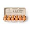 Grade A Large Eggs - 12ct - Good & Gather™ (packaging May Vary) : Target
