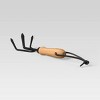 Digging Cultivator with Short Hardwood Handle Black - Smith & Hawken™ - image 3 of 3