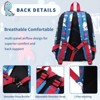 Kids backpacks, Cute Lightweight Water Resistant Preschool Backpack for Boys and Girls Chest Strap, Yellow with Ocean Sea Life - 4 of 4