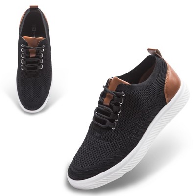 Мужские Alpine Swiss Brad Men's Lightweight Dress Sneakers – Breathable Mesh Oxford Shoes for Business Casual & Everyday Comfort with Cushioned Sole BLK 11 — фото 7