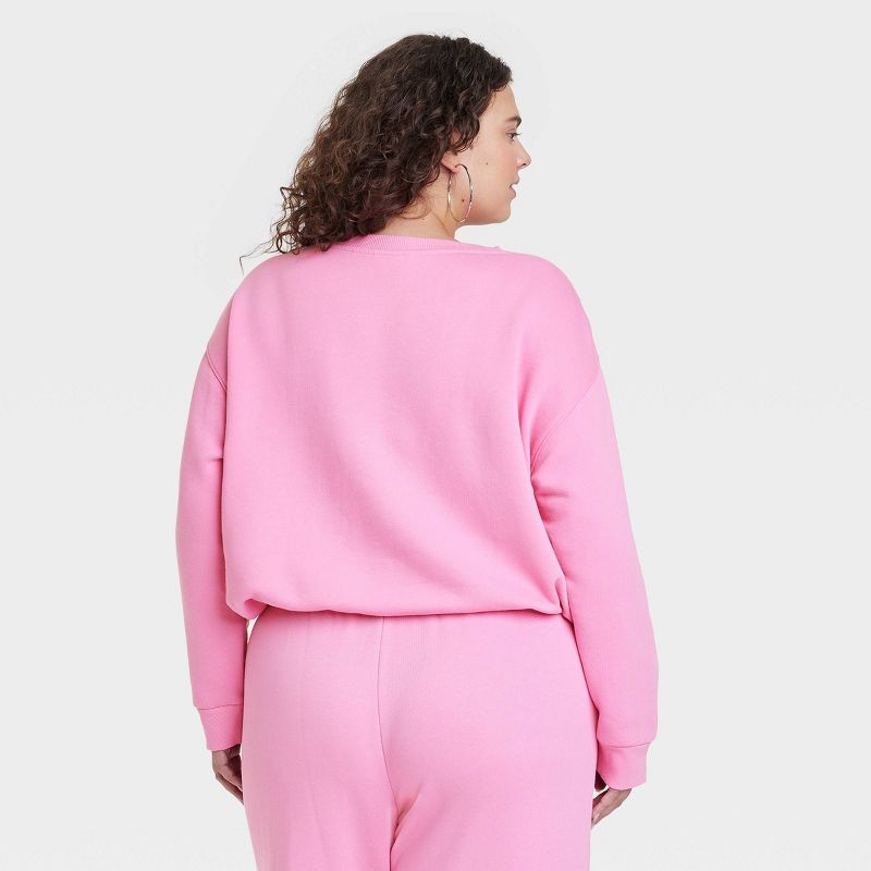 Women's Bubble Hem Sweatshirt - Universal Thread™, 3 of 11
