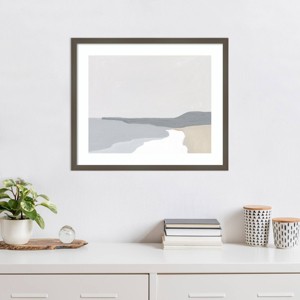 Amanti Art Coastal Planes II by Victoria Borges Wood Framed Wall Art Print - 1 of 4