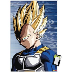 Trends International Dragon Ball Z: Cell Saga - Vegeta Super Saiyan Unframed Wall Poster Prints - 1 of 4