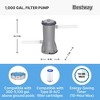 Bestway Steel Pro MAX Round Above Ground Swimming Pool Set with Metal Frame Filter Pump, Ladder, and Cover - 4 of 4