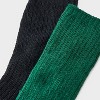 Women's Luxury Collection Cashmere Blend Fine Rib Super Soft 2pk Crew Socks - Auden™ - 3 of 3