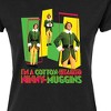 Women's - ELF - Christmas Cotton Headed Ninny Muggins Fitted Graphic T-Shirt - 2 of 3