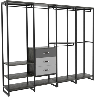 black&gray oak