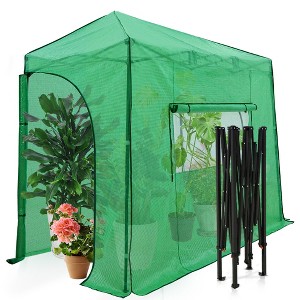EAGLE PEAK Lean-to Portable Walk-in Greenhouse - 1 of 4