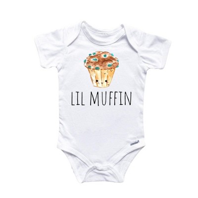 Little Muffin Onesie® Baby Boy Girl Clothes Infant Bodysuit Funny Cute Newborn GS1