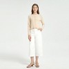 Women's Long Sleeve Crewneck Ruffle Hem Cardigan - A New Day™ - 3 of 3