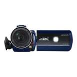 Minolta MN4K40NV 4K Ultra HD 16x Digital Zoom IR Night Vision Video Camcorder (Blue)