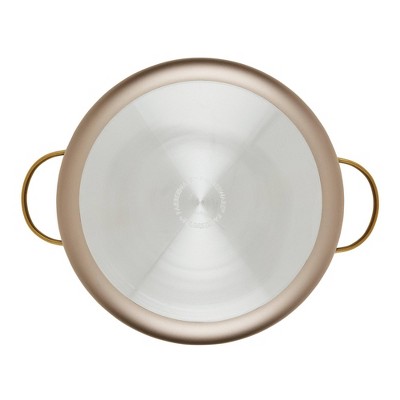 Champagne Aluminum Nonstick 5.5 Quart Dutch Oven with Lid