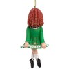 Kurt Adler Resin Ornament for Christmas Tree, Irish Girl Dancer - 3 of 3