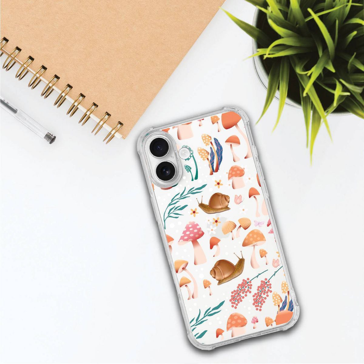 OTM Essentials Tough Edge iPhone 16 Plus Case - Shroom Bloom Shrooms - thumbnail 2