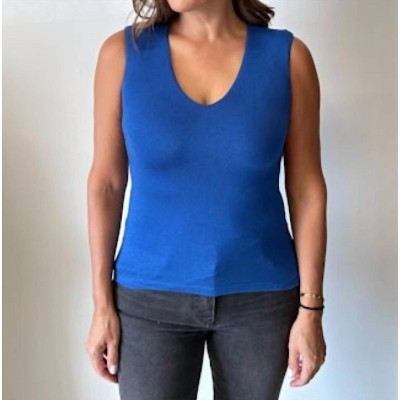 Women's Lined Jersey Tank - Veronica M