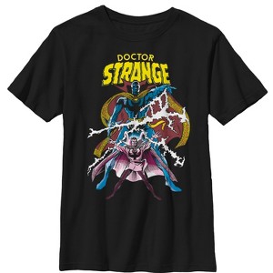 Boy's Marvel Doctor Strange Double Lightning T-Shirt - 1 of 4