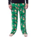 The Simpsons Mens' Christmas Homer Duff Beer and Holly Sleep Pajama Pants