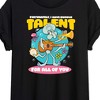 Women's - SpongeBob SquarePants - Squidward Enough Talent For All Of You Oversized Graphic T-Shirt - 2 of 4
