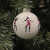 Glass Christmas Tree Ornaments - 67mm/2.63" [4 Pieces] Decorated Balls from Christmas by Krebs Seamless Hanging Holiday Decor - 3 of 3