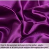 Satin Body Pillowcase for Hair and Skin, Luxurious and Silky Body Pillow Cover with Envelope Closure - NTBAY - 4 of 4