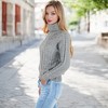 Anna-Kaci Women's Cable Knit Turtleneck Sweater Soft Warm Cozy Pullover Classic Design - 3 of 4