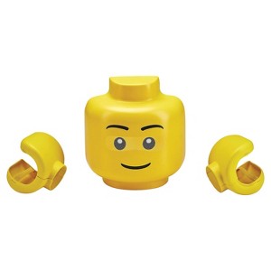 Disguise Kids Kids Iconic Lego Hands and Costume Mask - 16 in. - Yellow - 1 of 1