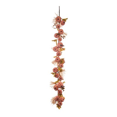 Transpac Pumpkin & Vine Garland Home Decorations Fall/Harvest