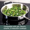 All-Clad D5 5-Ply Brushed Stainless Steel Fry Pan 12 Inch Induction Oven Broiler Safe 600F Pots and Pans, Cookware Silver - 3 of 4
