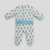 Milkberry Soft Rayon of Bamboo Pajamas for Baby Girl, Footed Full Body Sleepwear for Infants - image 2 of 4