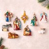 Old World Christmas Blown Glass Ornament for Christmas Tree, Nativity Collection in Lined Keepsake Box (9-Piece Set) - 3 of 4