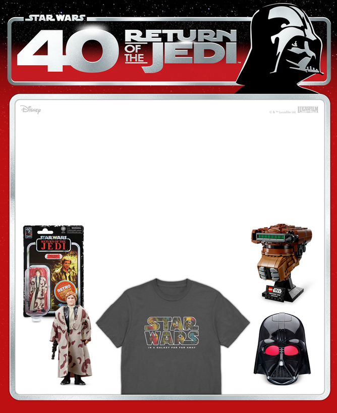 Uncanny Brands Star Wars 'Return of The Jedi' 40th Anniversary