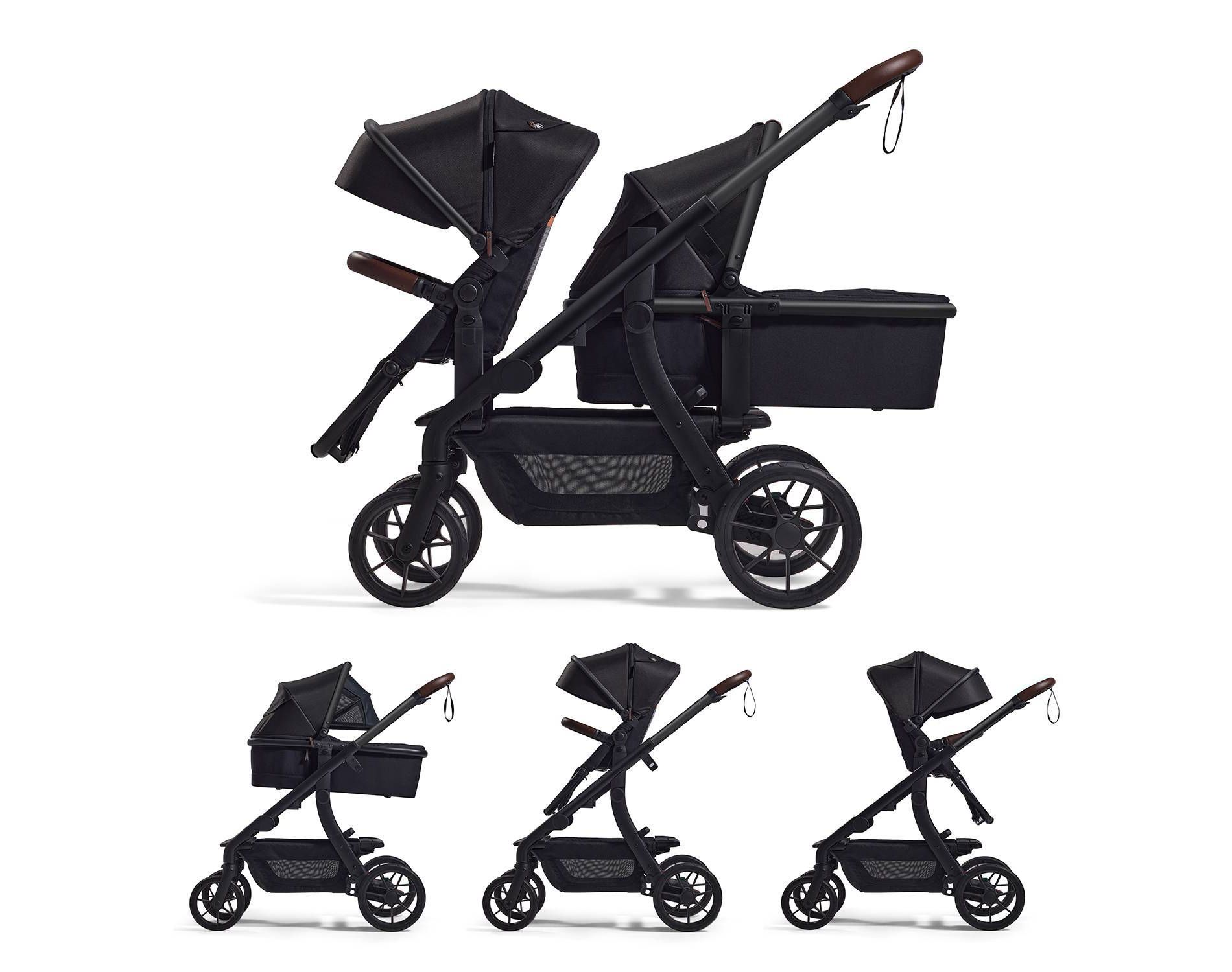 Momcozy ChangeGo Baby Stroller - Black
