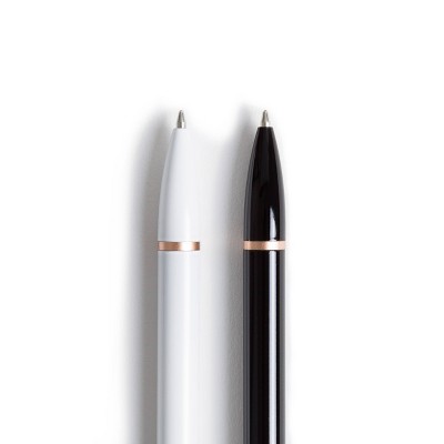 U Brands 2ct Ballpoint Pens - Black/White