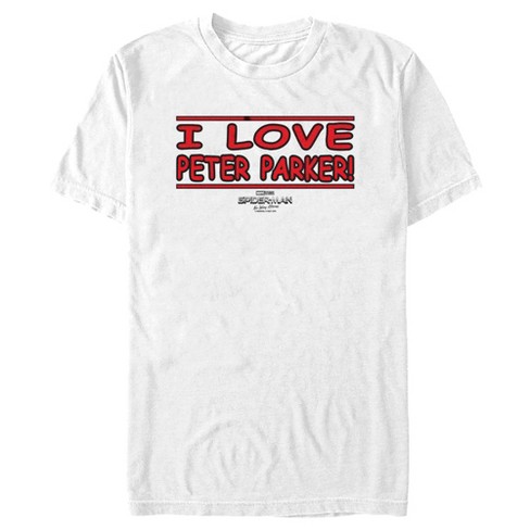 Men's Marvel Spider-man: No Way Home I Love Peter Parker T-shirt : Target