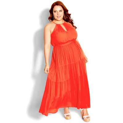 Women's Plus Size Sun Lover Maxi Dress - Tigerlily | City Chic : Target