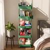 MaseiKar Rolling Utility Cart with Drawer, Utility Cart Made of Multifunctional Storage Organizer Tool for Kitchen, Bathroom, Living Room, Office - 2 of 4
