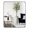 ChicFurnit Bathroom Vanity Mirrors Rectangle Mirror with Sturdy Metal Frame HD Reflections for Bedroom Bathroom Entryway, Black, 36"*30"*1.2" - 3 of 4