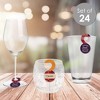 Big Dot of Happiness Friends Thanksgiving Feast - Friendsgiving Paper Beverage Markers for Glasses - Drink Tags - Set of 24 - 2 of 4