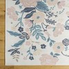 Hauteloom Ponto Cream & Blue Floral Area Rug - 4 of 4