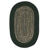 Colonial Mills Puritan Braided Rug, Red 4x7, Oval Shape - 3 of 3