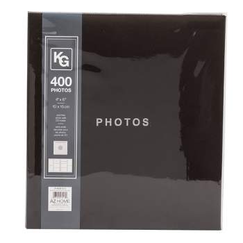 Kiera Grace 400 Pocket Photo Album Black