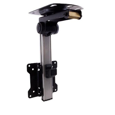 Monoprice Commercial Series Under Cabinet and RV Tilt TV Wall Mount Bracket For TVs Up to 27in, Max Weight 44lbs, VESA P