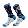 Crazy Dog T-Shirts Women's Christmas Is Magical Socks Funny Sarcastic Christmas Graphic Footwear - 2 of 4