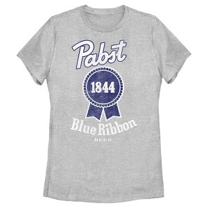 Women's Pabst 1844 Blue Ribbon T-Shirt - 1 of 4