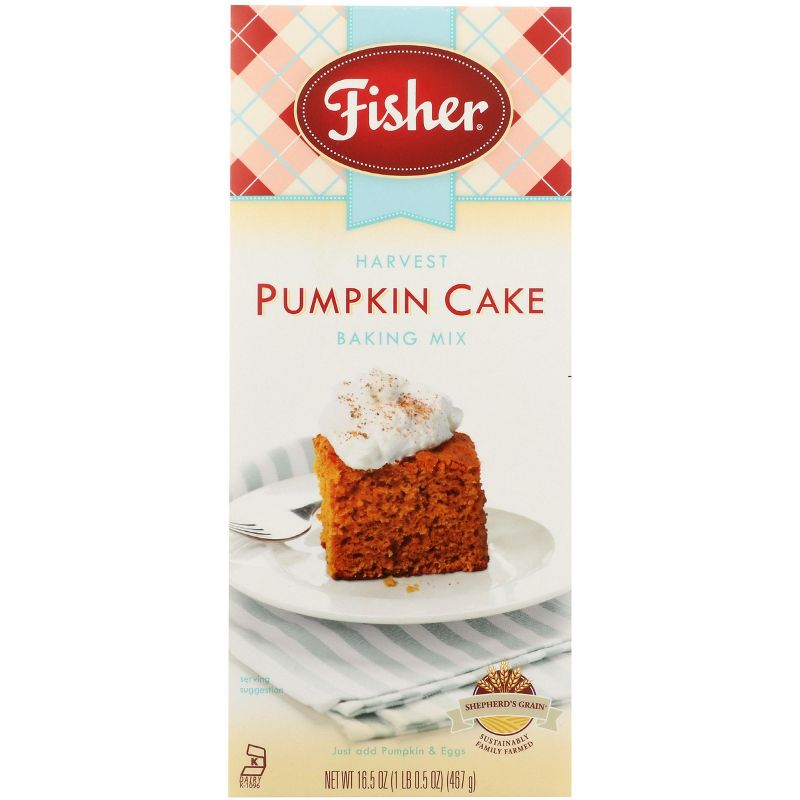 Fisher Harvest Pumpkin Cake Mix, 16.5 OZ, 2 of 10